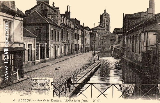 Carte postale de Elbeuf