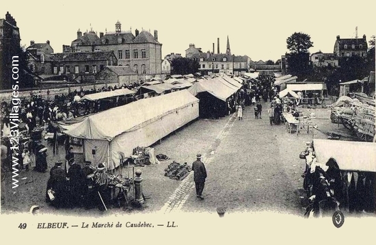 Carte postale de Elbeuf