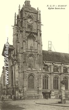 Carte postale de Elbeuf