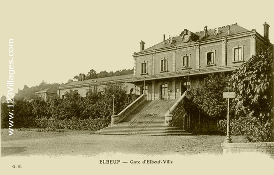 Carte postale de Elbeuf