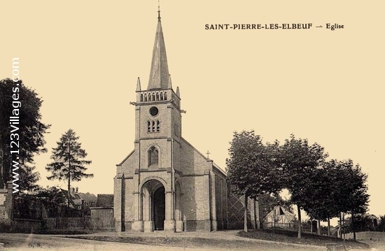 Carte postale de Saint-Pierre-lès-Elbeuf