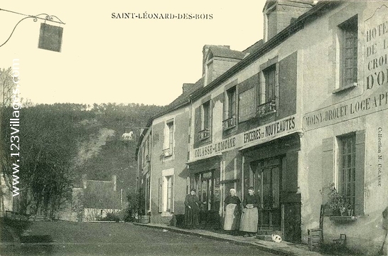 Carte postale de Saint-Léonard-des-Bois