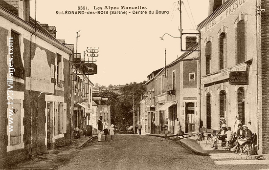 Carte postale de Saint-Léonard-des-Bois