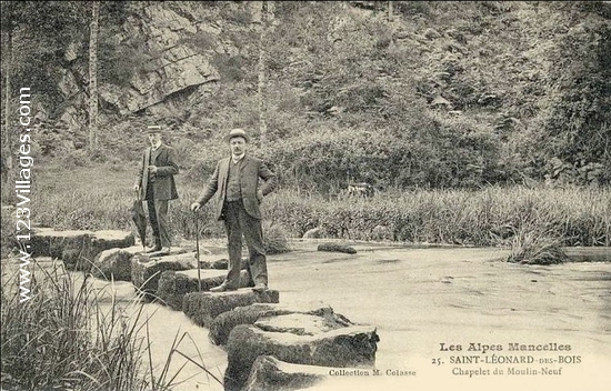 Carte postale de Saint-Léonard-des-Bois