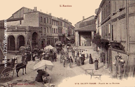 Carte postale de Saint-Ybars