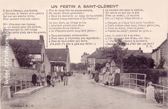 Carte postale de Saint-Clément