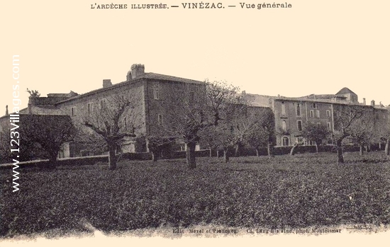 Carte postale de Vinezac