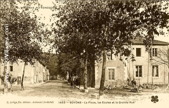 Carte postale de Soyons