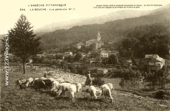 Carte postale de La Souche