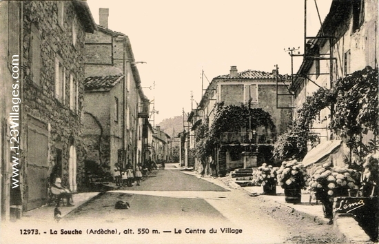 Carte postale de La Souche