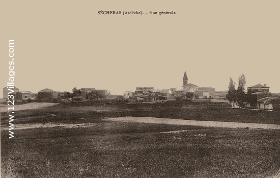 Carte postale de Sécheras