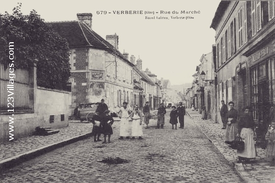 Carte postale de Verberie