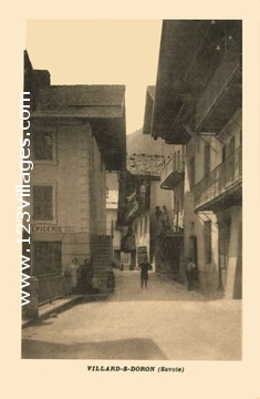 Carte postale de Villard-sur-Doron