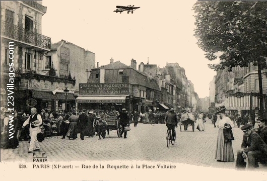 Carte postale de Paris 11ème arrondissement 