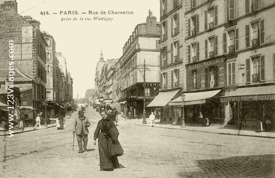 Carte postale de Paris 12ème arrondissement 