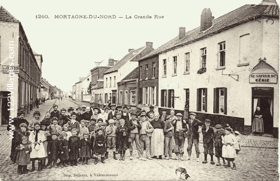 Carte postale de Mortagne-du-Nord