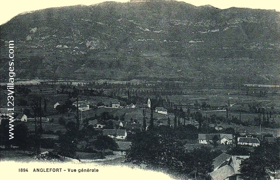 Carte postale de Anglefort