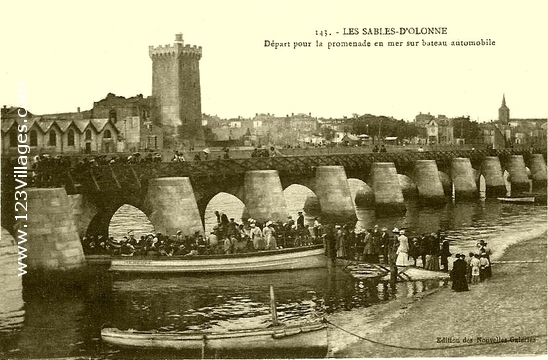 Carte postale de Les Sables-d Olonne 