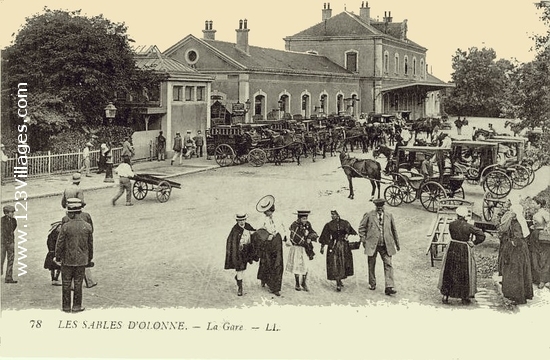 Carte postale de Les Sables-d Olonne 