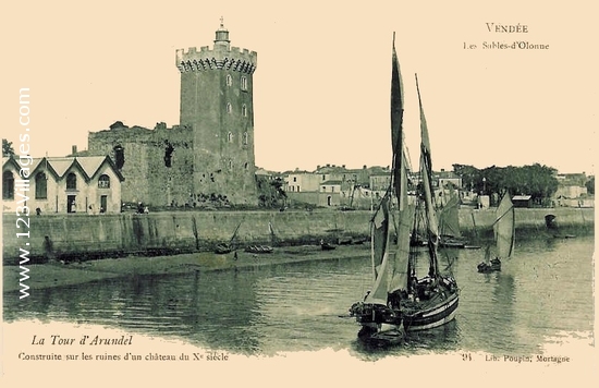 Carte postale de Les Sables-d Olonne 