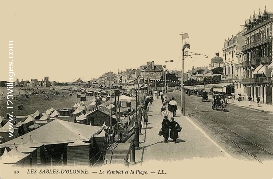 Carte postale de Les Sables-d Olonne 