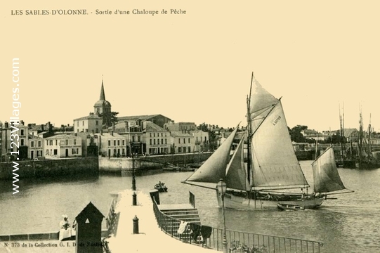 Carte postale de Les Sables-d Olonne 