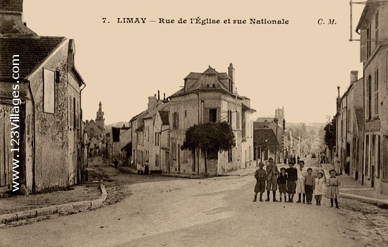 Carte postale de Limay