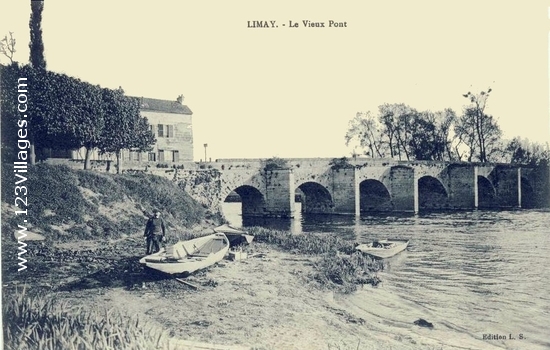 Carte postale de Limay