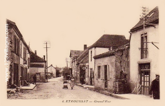 Carte postale de Etroussat