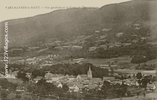 Carte postale de Vaulnaveys-le-Haut