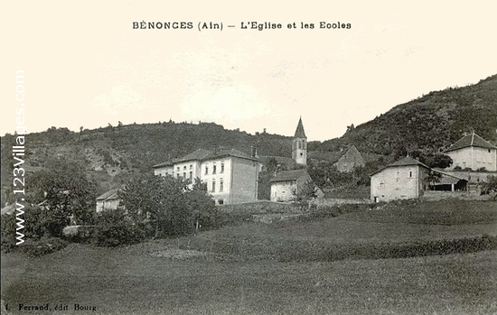 Carte postale de Bénonces