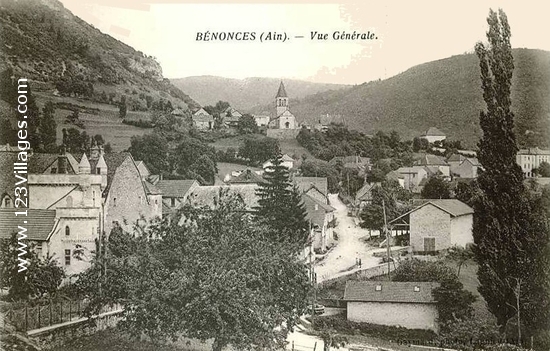 Carte postale de Bénonces