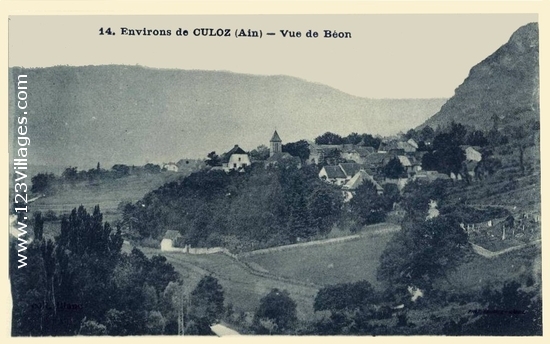 Carte postale de Béon