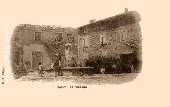 Carte postale de Sault