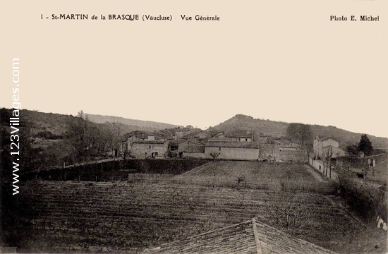 Carte postale de Saint-Martin-de-la-Brasque