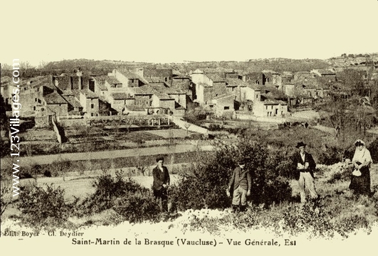 Carte postale de Saint-Martin-de-la-Brasque