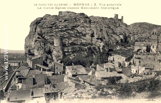 Carte postale de Mornas