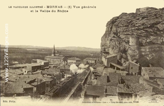 Carte postale de Mornas