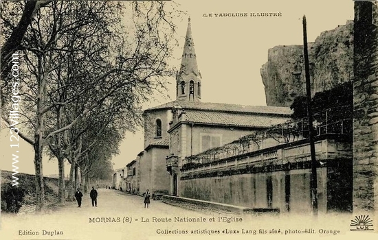 Carte postale de Mornas