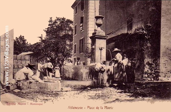 Carte postale de Villeneuve