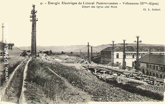 Carte postale de Villeneuve