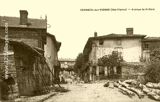 Carte postale de Verneuil-sur-Vienne