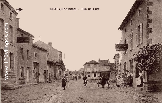 Carte postale de Thiat