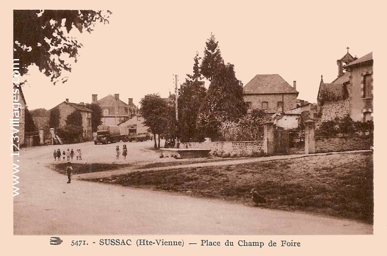 Carte postale de Sussac