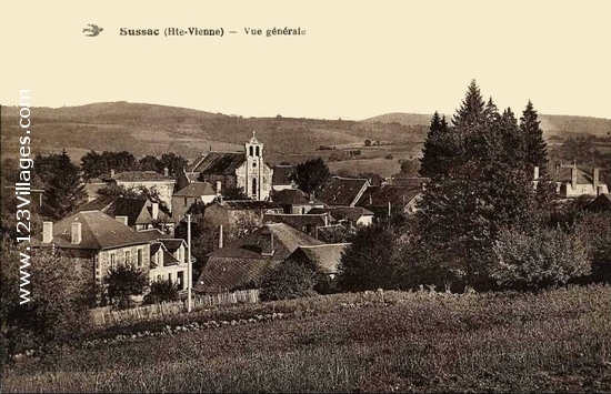 Carte postale de Sussac