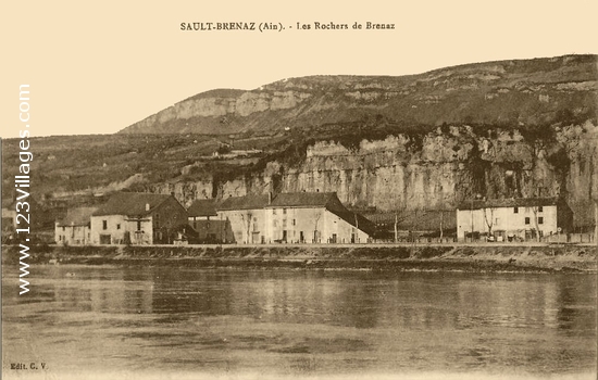 Carte postale de Sault-Brénaz