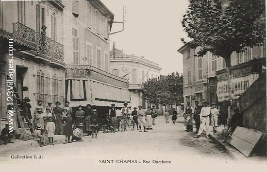 Carte postale de Saint-Chamas