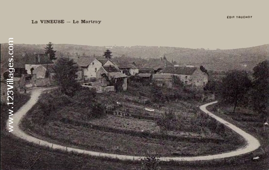 Carte postale de La Vineuse 