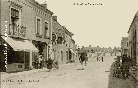 Carte postale de Loué