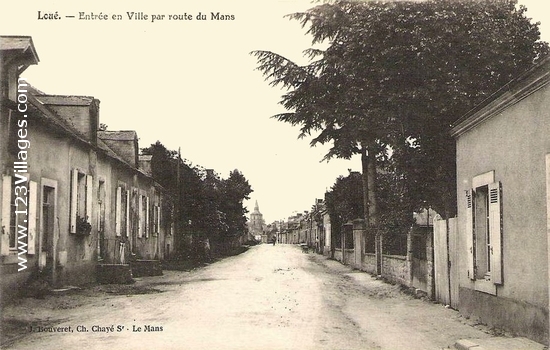 Carte postale de Loué